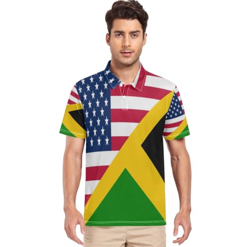 Polo de golf anti transpiration homme col séchage rapide GuoChe
