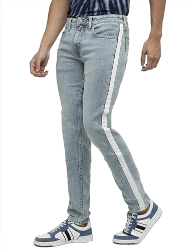 Image of Jack & Jones Men's Slim Fit Jeans | Mid Rise | Jeans for Men