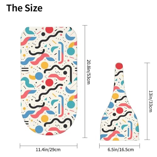 Image of 90s Pattern Newborn Swaddle Blankets Hat Sets Soft Baby Receiving Blanket Swaddle Sack for Baby Shower Infant Boy Girl Gift