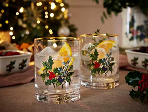 Portmeirion Home & Gifts DOF Glass S/4, Multi-Colour, 4 Count (Pack of 1)