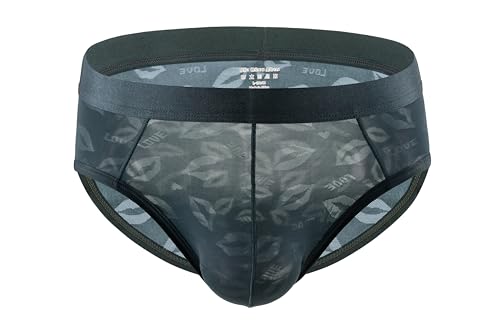 Image of PANTEASY Menswear Lips Designed Frenchie Brief- Dailywear, Soft & Comfortable