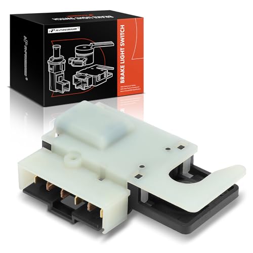 A-Premium Brake Light Switch Lamp Compatible with Chevy Silverado 1500 2500 Traverse Tahoe Suburban Express Avalanche & GMC Sierra 3500 Yukon Savana & Cadillac Escalade & Buick & Isuzu 6 Pins
