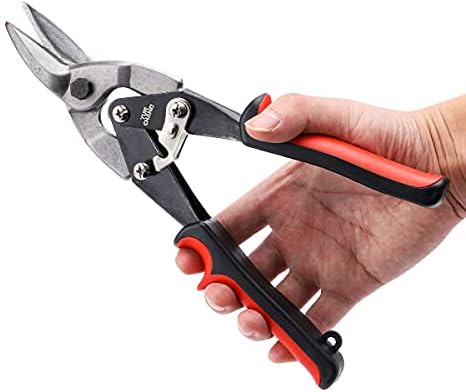 Aviation Tin Snips Right Aluminum Snips for Sheet Metal Cutter Metal Shears Metal Snips Heavy Duty