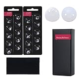 Hearing Aid Domes for Oticon MiniFit Double Vent Bass Domes: 2 Packs (8mm),Universal Domes for Otico