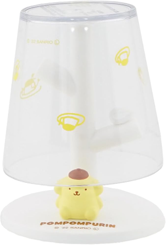 Hassey Top-in Toothpaste Cup/Mini Gargle Cup & Stand, Pompompompurin SR-3334