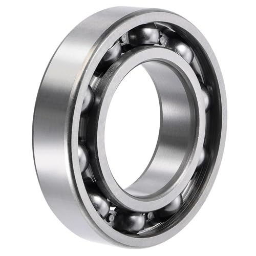 TOP-VIGOR 1Pcs 6210 Deep Groove Ball Bearings Z1 50mm x 90mm x 20mm, Thick C3 Open Type Chrome Steel Skateboard Bearings for Electrical Instrument Equipment