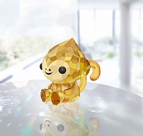 Amazon.co.jp: Swarovski クリスタルゾディアック-朗らか猿置物