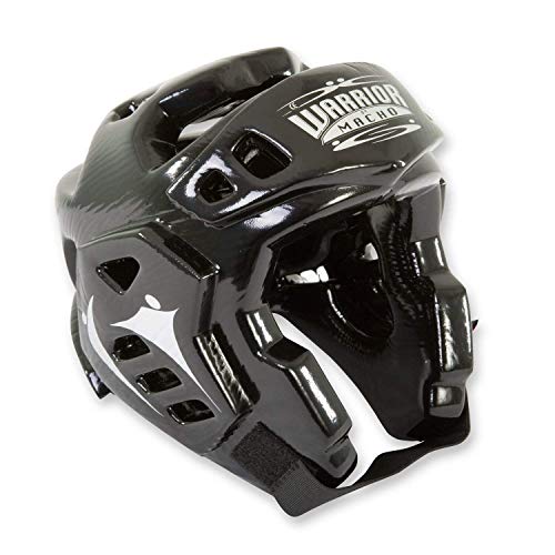 Macho Warrior Karate / Martial Arts Headgear - Black - X-Large