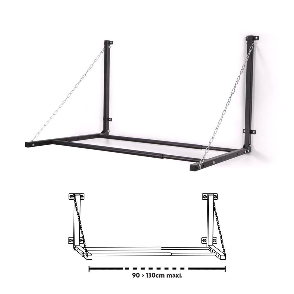 Autobest Support pneus Mural Capacité 90Kg - Extensible