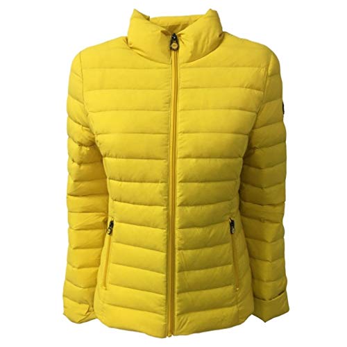 JOTT Damen Daunenjacke Steppjacke Jade Gelb Stehkragen Leichtdaune...