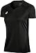 ASICS Womens Circuit 8 Warm-Up Shirt, Black, XX-Large
