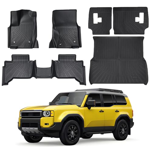 Tapis de sol Toyota Land Cruiser 2024 imperméable avec protection dorsale