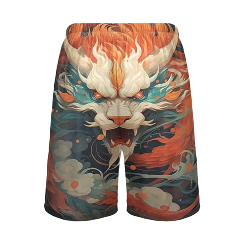 Bunny Rabbit Strawberry Mens Pajama Shorts Drawstring Sleep Bottoms 208531202