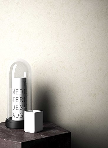 NEWROOM Papel pintado barroco beige vellóntapete Uni Bauhaus Putz Beton Stein hermoso diseño moderno 3d mirada , incluyendo papel tapiz guía