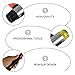 Mikikit 1set Home Flooring Installation Tool Kit Heavy Duty Pull Bar Wedge Spacers and Mallet for Laminate and Hardwood Floor Assembly