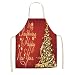 1 Pc fartuch bez rękawów bawełniana pościel fartuchy kuchenne damskie śliniaczek fartuszek Tablier-2WQ-MX0004-3,68x55cm adultsize
