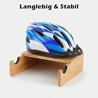Bambus Fahrrad Wandhalterung - Fahrradhalterung Wand - Fahrradhalter Holz – Ansicht 7