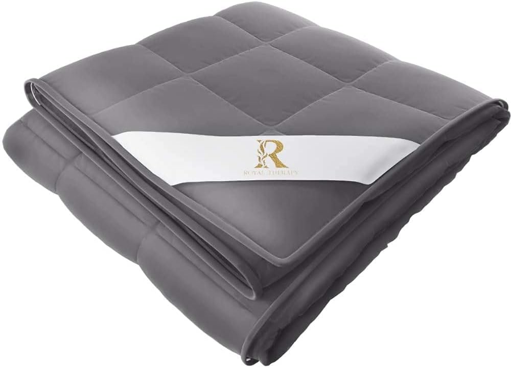 Royal Therapy Weighted Blanket Heavy 100 Cotton Blankets