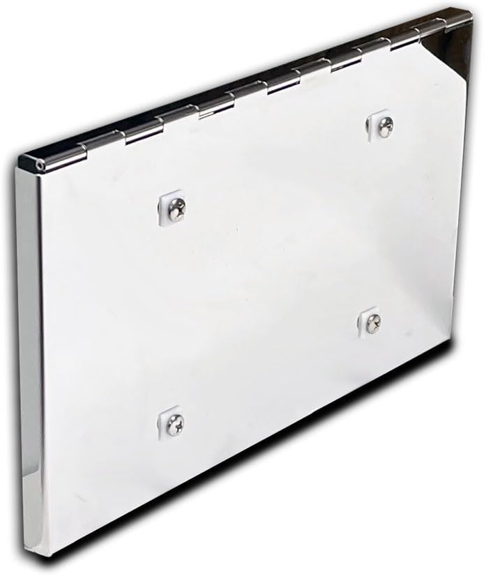 (L914) Stainless Steel - License Plate Holder - Compatible with Pete 379