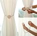 Mirrwin Clips Magnéticos para Cortinas Beige Cuerda de Algodón Bola Imán Clip...