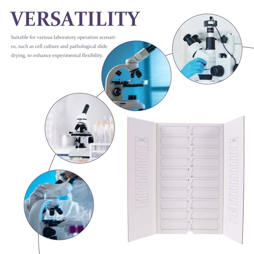Support de laboratoire KOMBIUDA pour 20 lames de microscope en verre