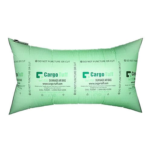 IDL Packaging - IDL Packaging 48" x 84" Dunnage Airbags, Woven Polypropylene, Level 1 (Pack of 1) - Fill The Void in Trucks and Intermodal Shipments, Reusable - Load Securement Airbags for Container Stuffing