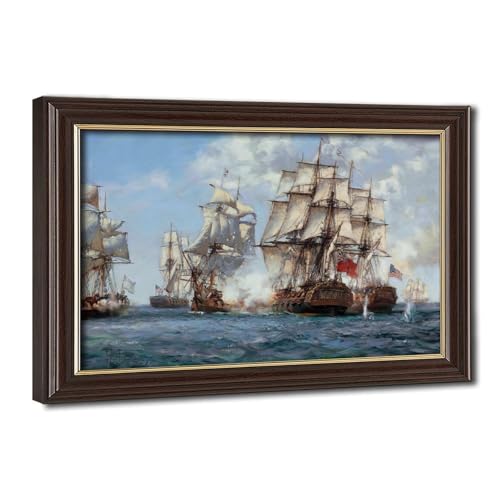 Toile Montague Dawson grand format pour habiller un mur vide avec style