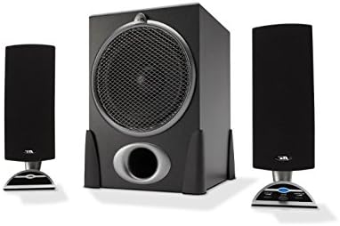 Cyber Acoustics 2.1 Powered Computer Speaker System with Subwoofer (CA-3550)
