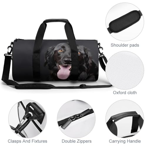 Sac de voyage Labrador Noir polyvalent pour le week-end - 5