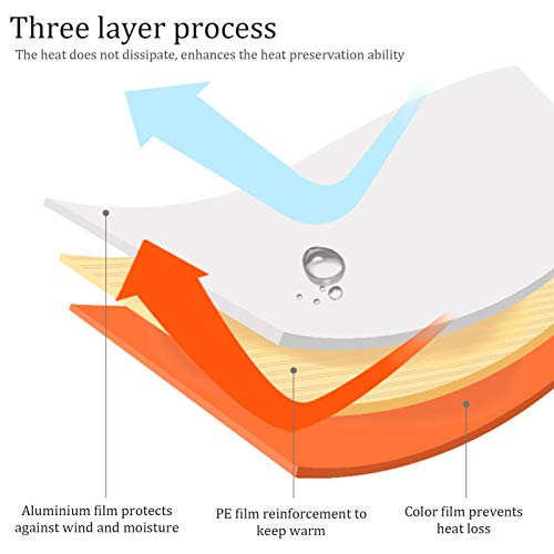 Saco de dormir, saco de dormir compacto laranja impermeável ao ar livre, multiuso isolado para viage