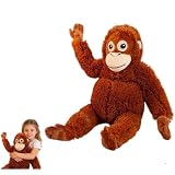 Un design incroyablement réaliste et un look de singe irrésistible – Notre peluche singe est inspirée de l'orang-outan classique et séduit par sa fourrure douce et son expression adorable. Pièce maîtresse de la collection Punch Monkey, cette peluche allie charme nostalgique et détails réalistes qui conquièrent instantanément le cœur des petits et des grands.