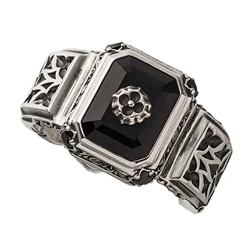 [新宿銀の蔵] アルテミスクラシック Artemis Classic スクエア ブルータイガーアイ リング フリーサイズ 15号 指輪 シルバー925 メンズ