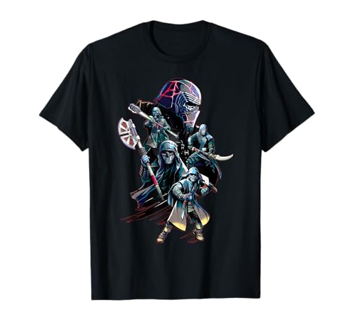 T-shirt Knights of Ren Star Wars en coton doux avec imprimé haute définition