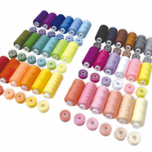 Kit 72 piezas De Bobinas De Hilo Para Coser 36 Colores miniatura 6