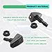 2PCS Windshield Washer Nozzles Wiper Jet Brass Nozzle, Universal Front Windshield Washer Wiper Sprayer Nozzle Fit for Most Cars