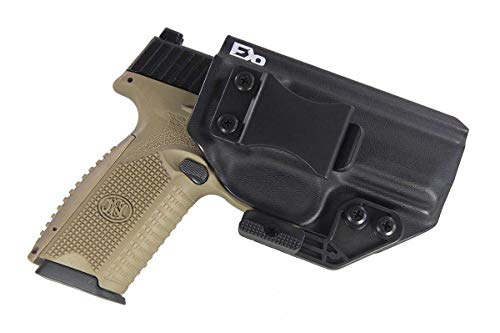 FDO Industries -Formerly Fierce Defender- IWB Kydex Holster FN 509 The Paladin Series -Made in USA- (Black)