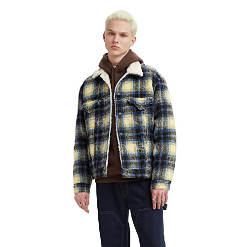Levi's Herren Vintage Fit Sherpa Trucker Jacke,Jack Ponderosa Pine,XXL