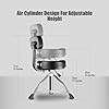 SONICAKE Drum Throne with Backrest Hydraulic Adjustable Height Double-braced Drum Chair Removable Drum Stool for Adult Drummers Guitar Players #5