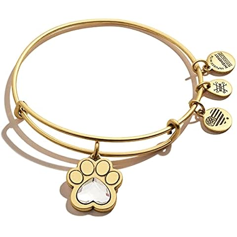 Alex and Ani Crystal Paw Prints of Love Bangle Cover