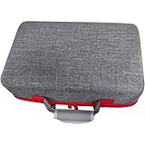 [LAJOKING] PS 5キャリングケースは大容量で、PlayStation 5本体とコントローラー/ケーブル/リモコンなどの周辺機器をすべて収納できる保護ケースです。防塵、防水、耐衝撃、ショルダーキャリーで、旅行やゲーマーに最適です。 (ロゴなし,レッド) [並行輸入品]