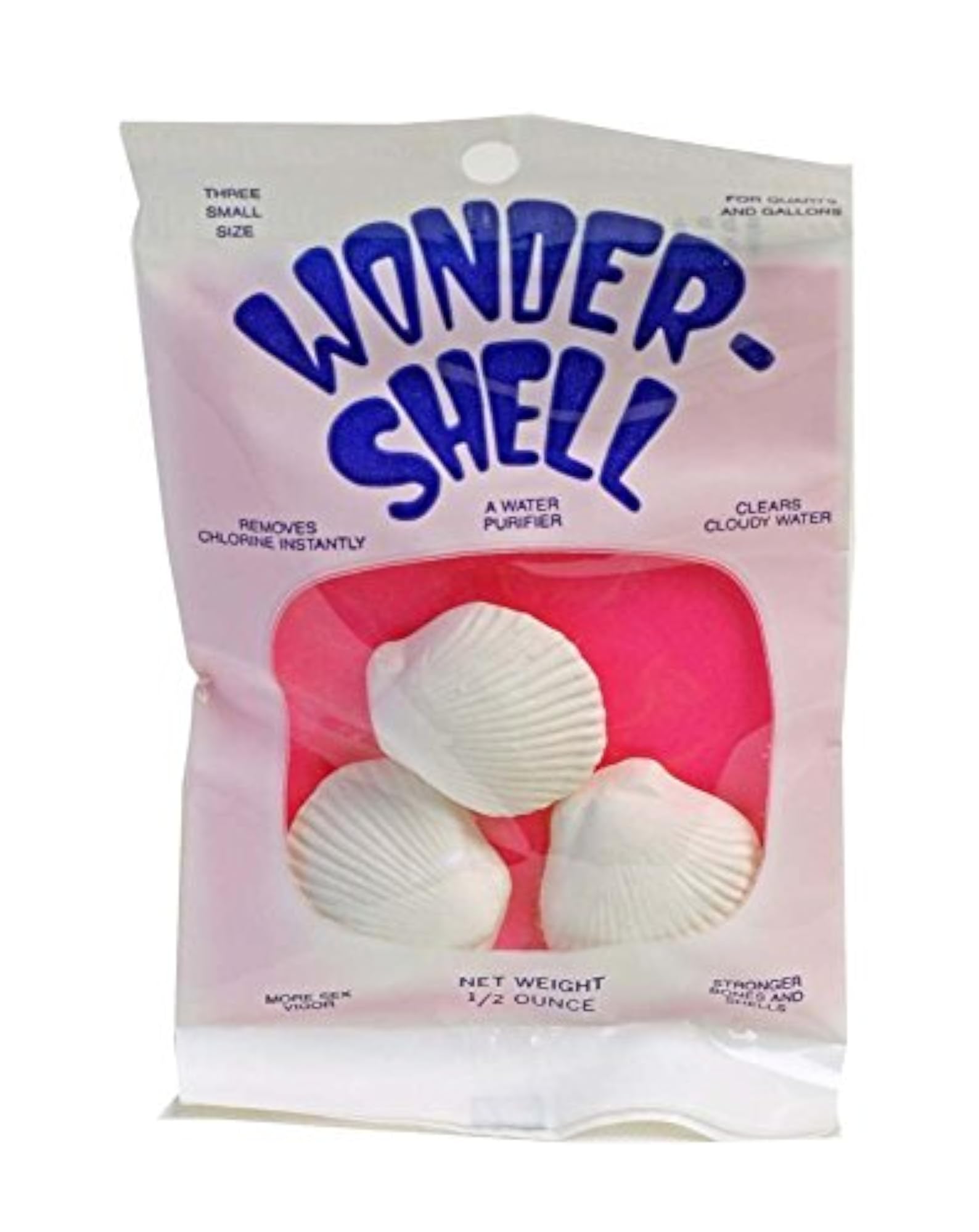 Wonder Shell Natural Minerals, 30 Shells Pack