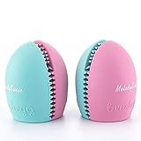 MelodySusie Makeup Brush Cleaner/Brush Egg for Makeup Brushes (4 Pack)