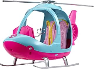 Barbie Helikopter, różowo-niebieski, dla dzieci w wieku od 3 do 7 lat, FWY29