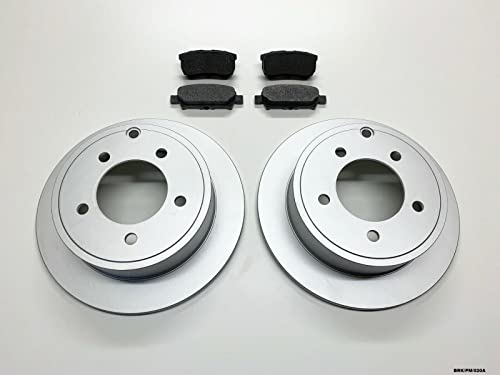 Disques de frein arrière et plaquettes pour Dodge Caliber PM 2007-2012 262mm