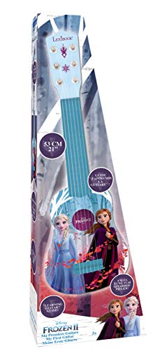 Lexibook, Frozen, My First Guitar For Children, 6 Nylon Strings, 21" Long, Guide Included, Blue, K200FZ - 5