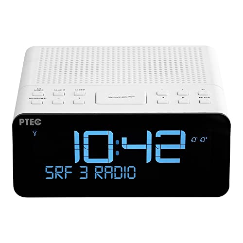Radio numérique sans fil PTEC Tamaro pour ne plus rater votre réveil grâce au Bluetooth