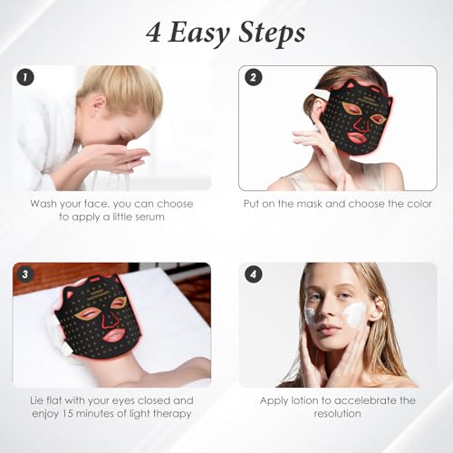 Sdkwdh A-021 7-1 Colors Led Facial Skin Care Mask, Red Led Face Mask Light Therapy At Home thumb #5