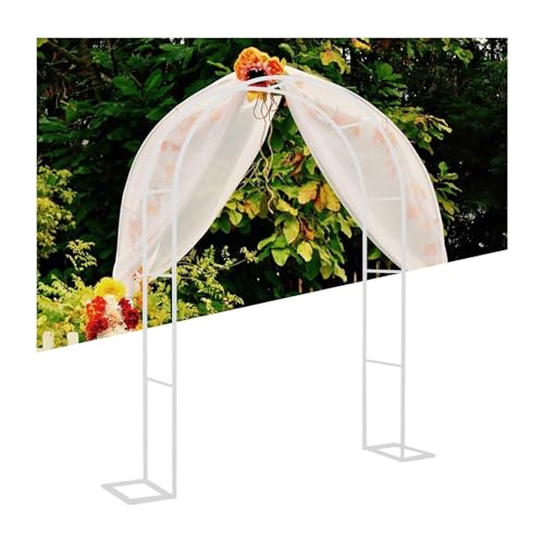 Arche de jardin en acier pour rosier grimpant et pergola de terrasse