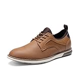 Bruno Marc Men's Casual Dress Shoes Business Formal Oxfords Sneakers,Size 11,Brown,SBOX26014M