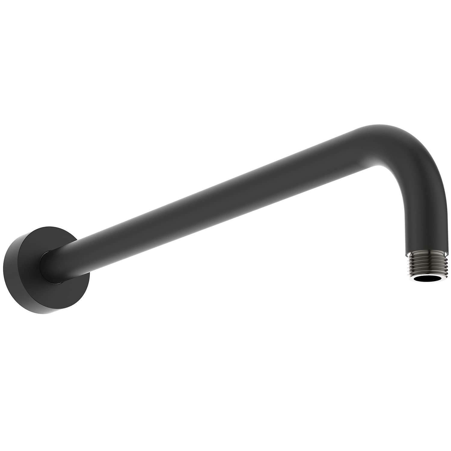 Ideal Standard Idealrain B9445XG - Brazo de alcachofa de ducha para montaje en pared, 400 mm, color negro